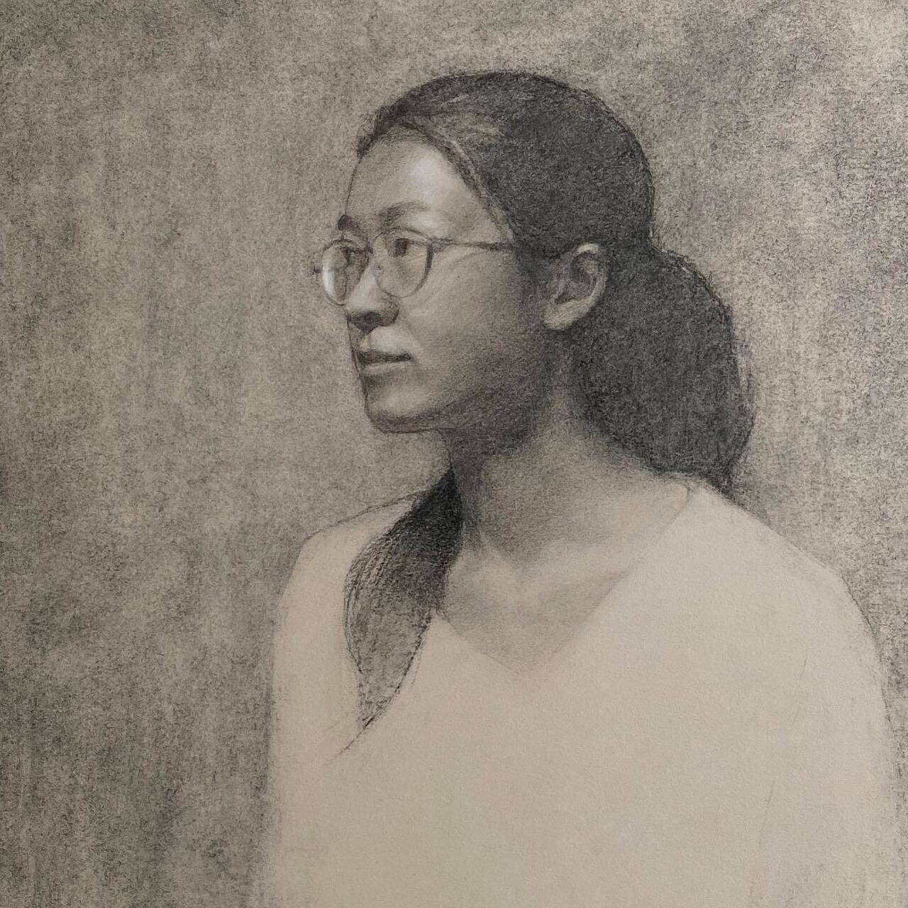 Woman with Glasses