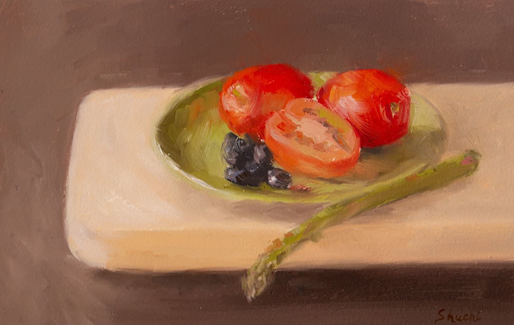 Tomatoes and Asparagus